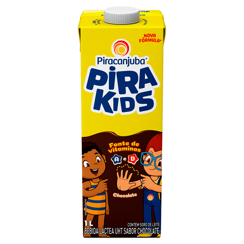 Achocolatado Pirakids 1L