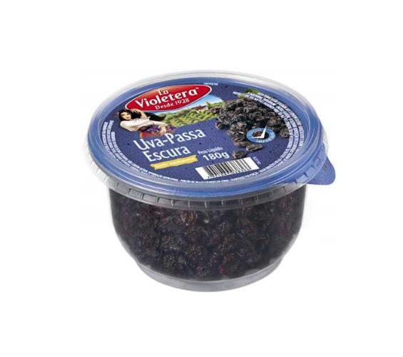 Uva Passa La Violetera Escura sem Sementes 200g