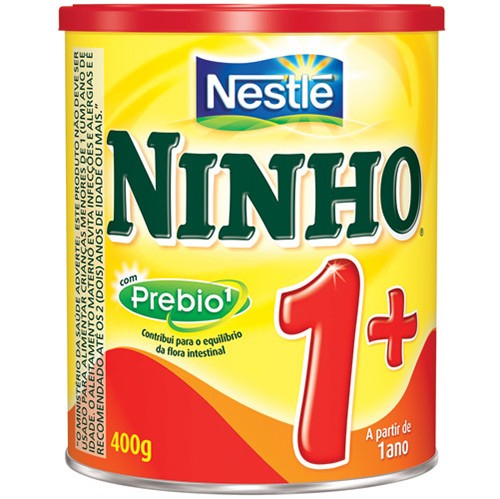 Fórmula Infantil Nestlé Ninho Fases 1+ Lata 400g