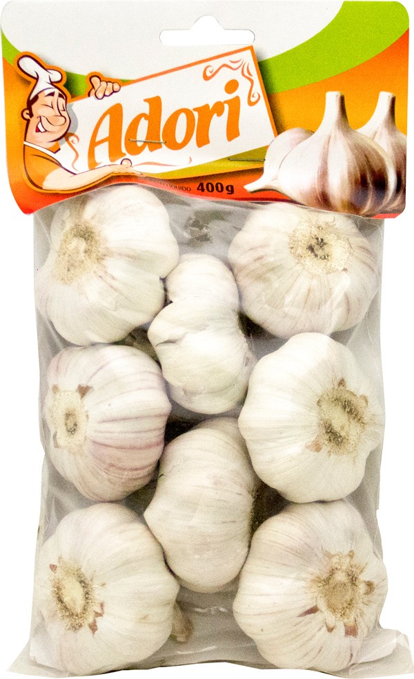 Alho Cristal ADORI Pacote 400g