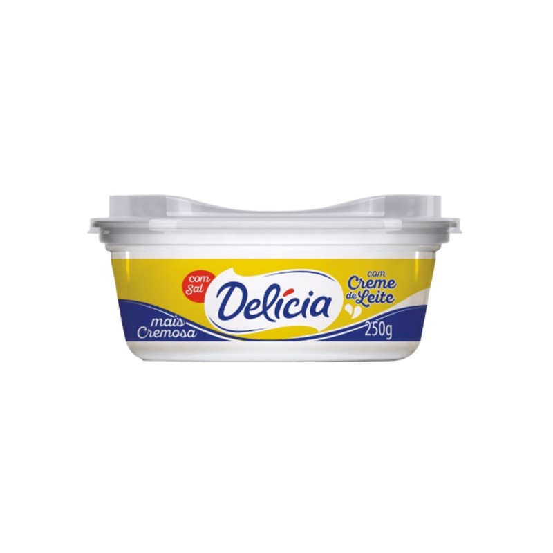 Margarina Delícia Com Sal 250G
