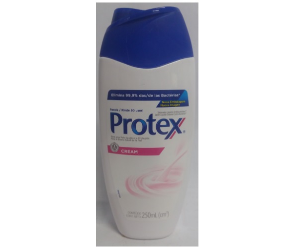 Sabonete Líquido Antibacteriano Cream Protex Frasco 250ml