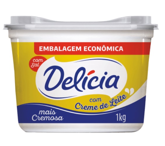 MARGARINA DELICIA C/ CR LEITE & SAL
