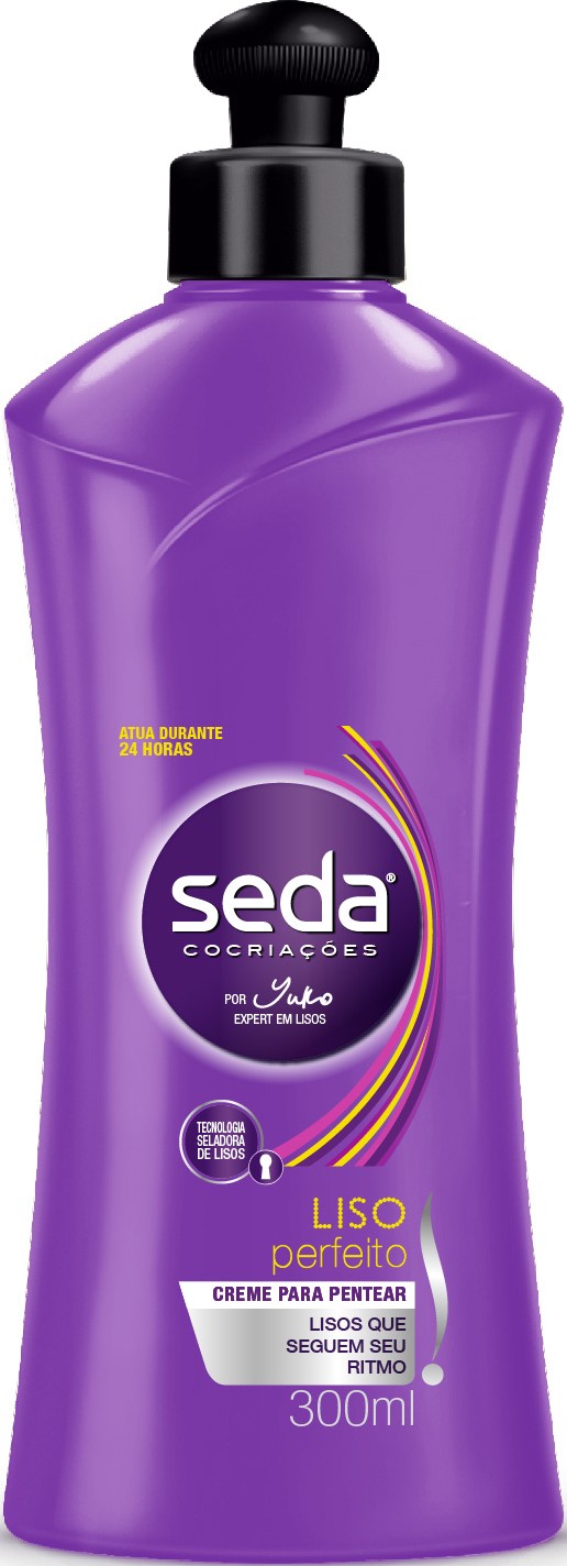 Creme para Pentear Seda Cocriações Liso Perfeito Frasco 300ml