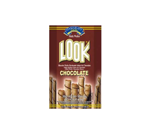 Biscoito Itamaraty Look Wafer Chocolate 55g