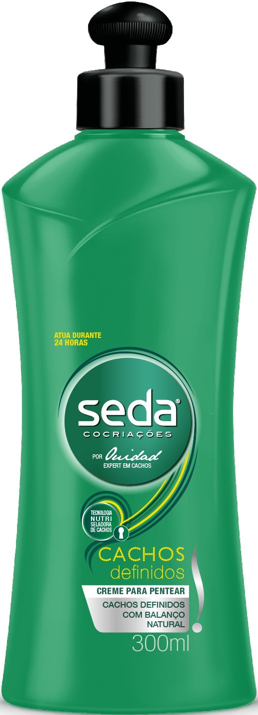 Creme para Pentear Seda Cocriações Cachos Definidos Frasco 300ml