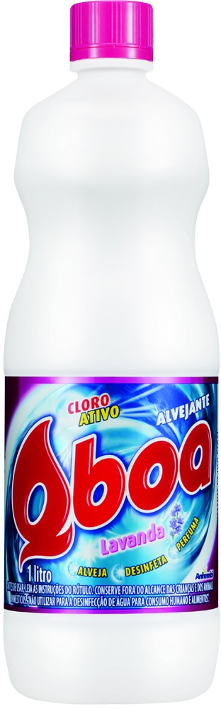 Alvejante Q BOA Lavanda 1 Litro
