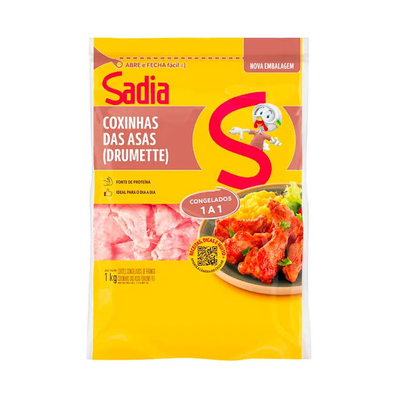 Coxinha das Asas Sadia Pacote 1KG