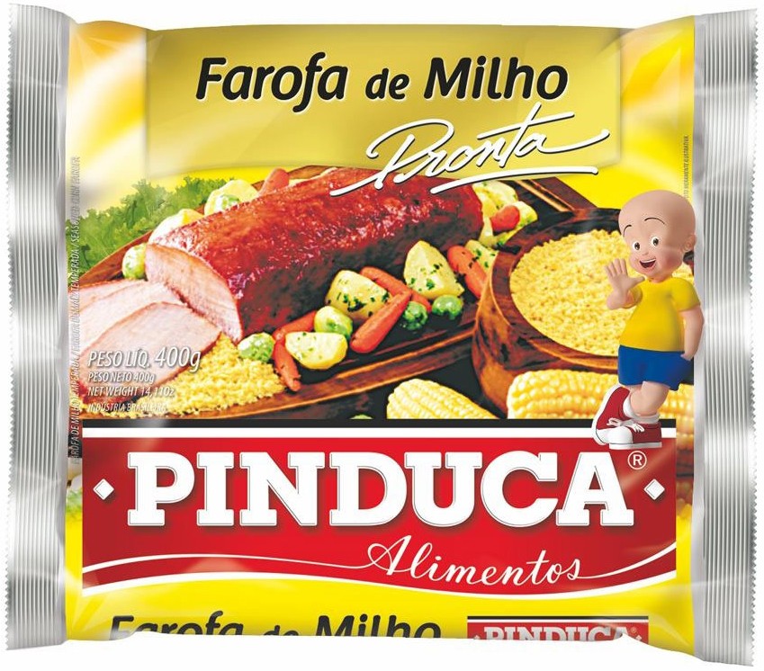 Farofa de Milho Pinduca Pacote 400g