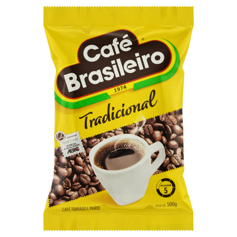 Café Brasileiro Tradicional Stand Pack 500g