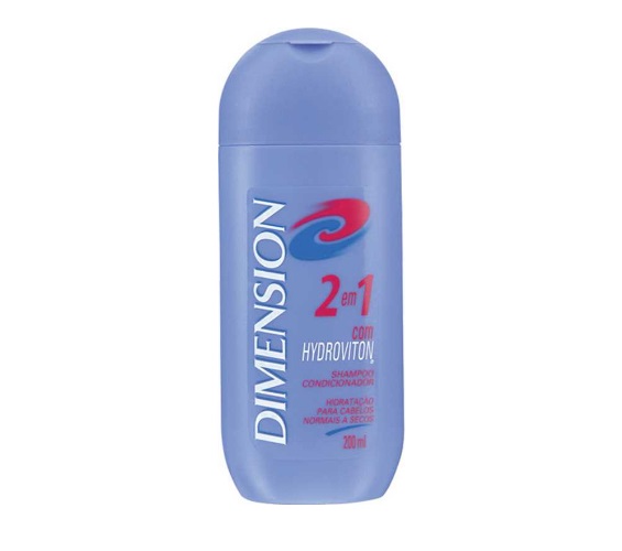 Shampoo 2 em 1 Dimension Cabelos Normais a Secos Frasco 200ml