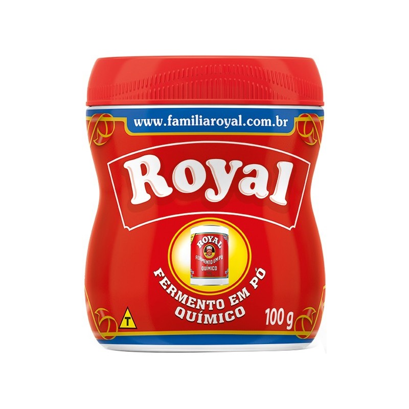 Fermento Royal Em Pó 100G
