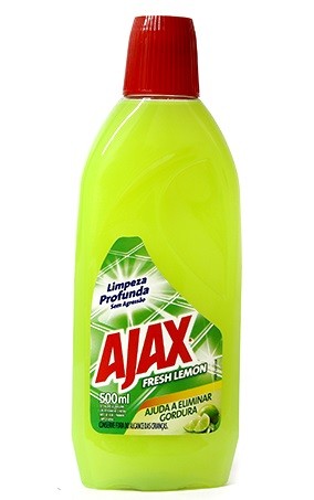 Limpador Limpeza Pesada Fresh Lemon Ajax Frasco 500ml