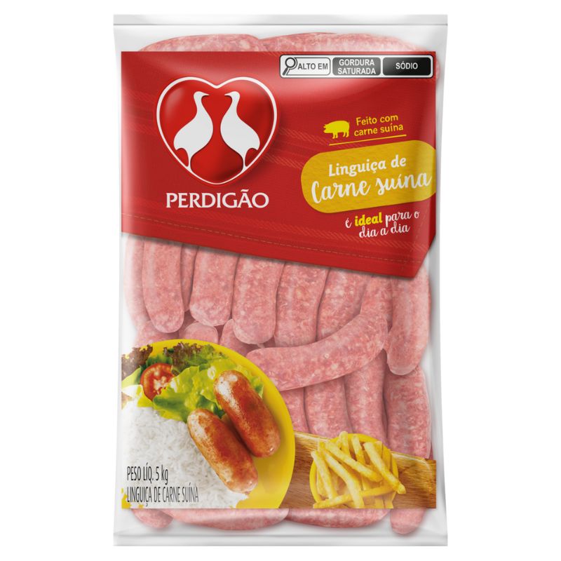 Linguiça Perdigão Suína KG