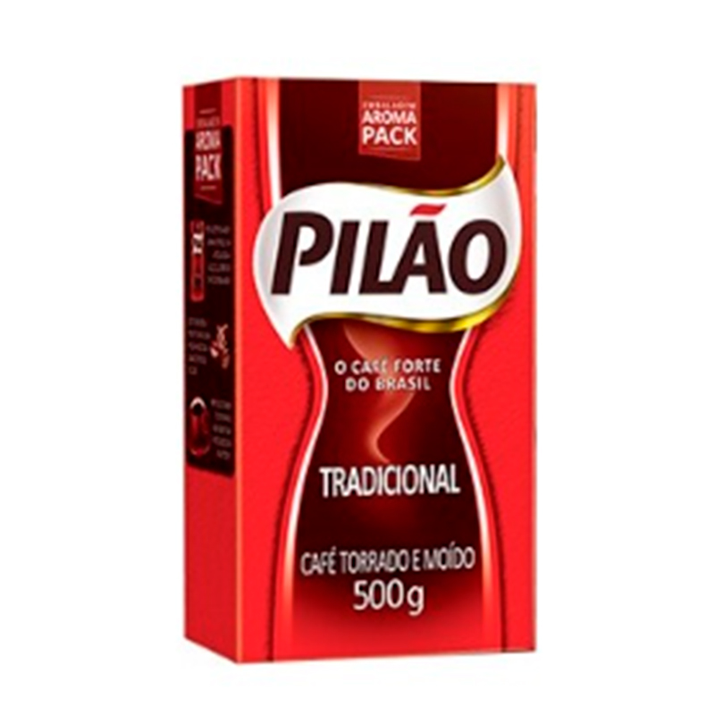 Café Pilão tradicional a vácuo 500gr