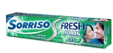 Gel Dental Hortelã Explosion Sorriso Fresh Caixa 90g