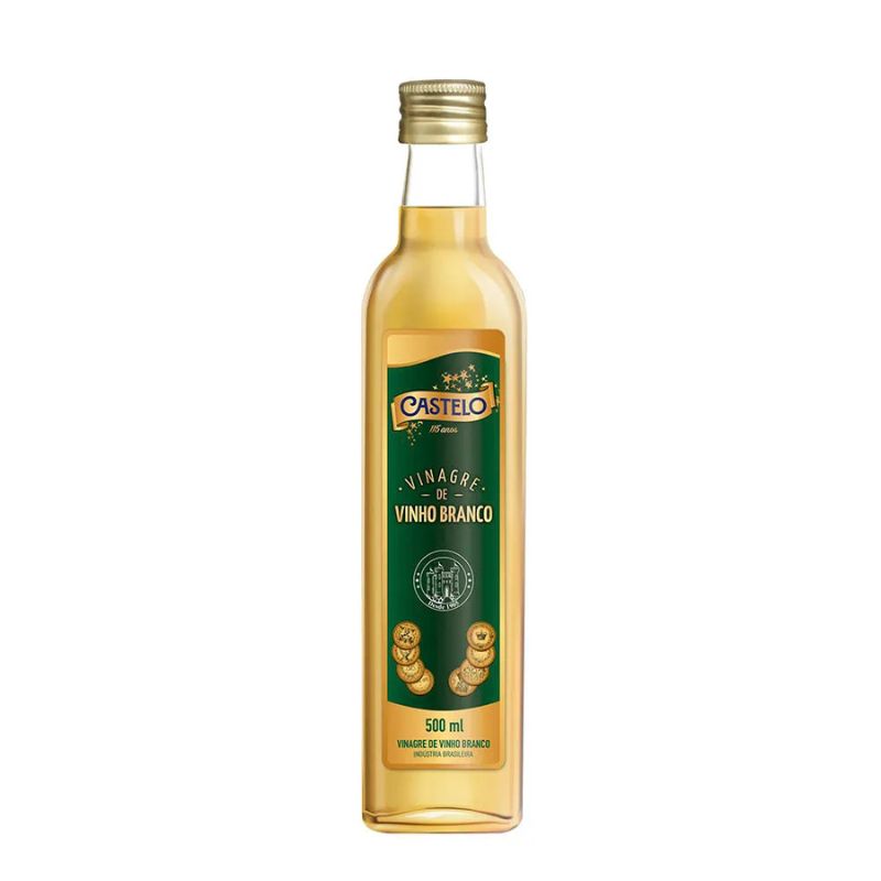 Vinagre Castelo Vinho Branco Clássico 500ml