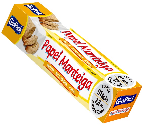 PAPEL MANTEIGA GIOPACK 30CMX7,5M