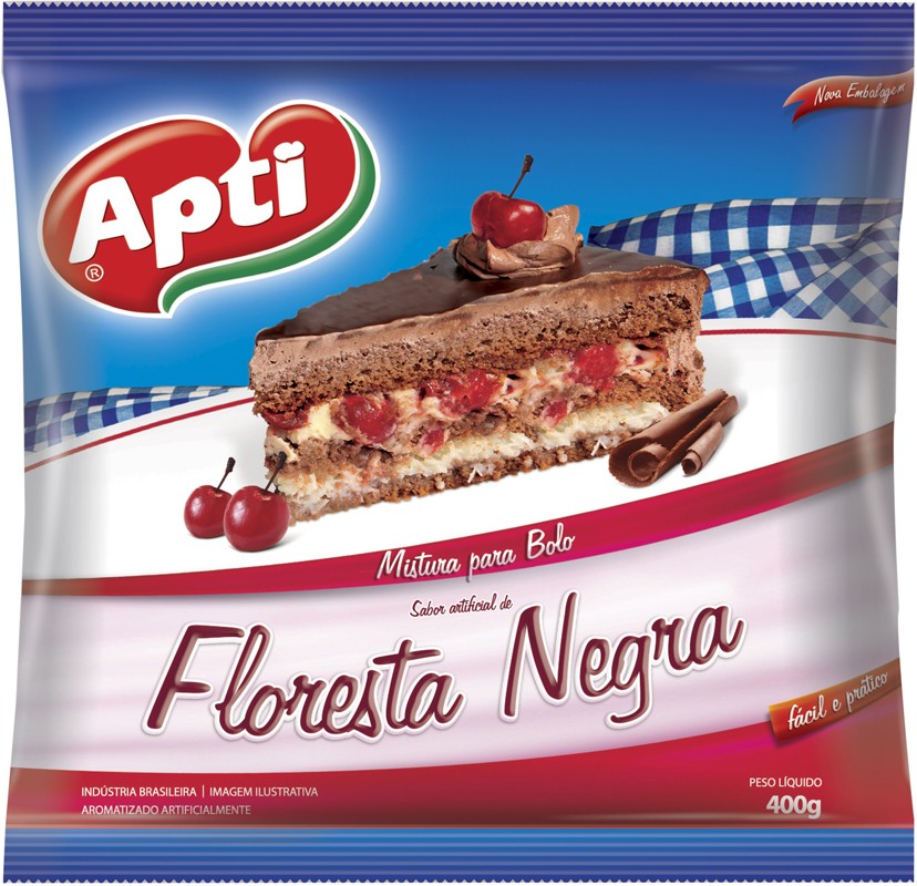 Mistura para Bolo Sabor Floresta Negra APTI 400g