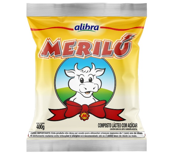 Composto Lácteo com Açúcar Merilú Pacote 400g