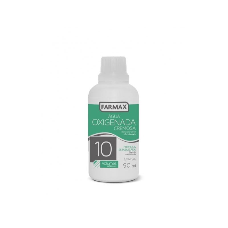 Água Oxigenada FARMAX Cremosa 10 Volumes 90ml