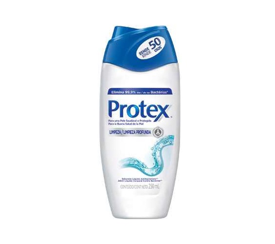 Sabonete Líquido Antibacteriano Protex Limpeza Profunda Frasco 250ml