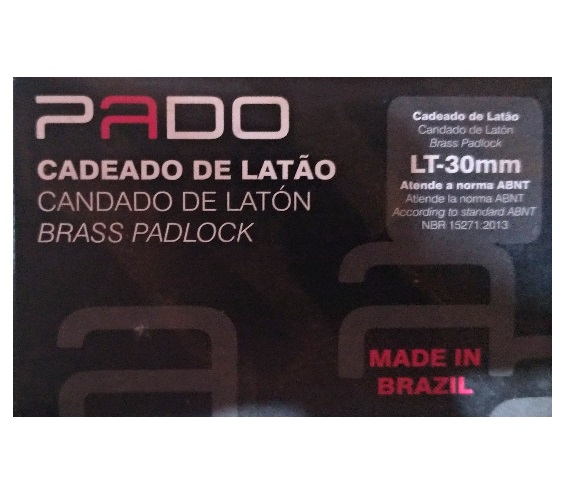 CADEADO PADO 30MM