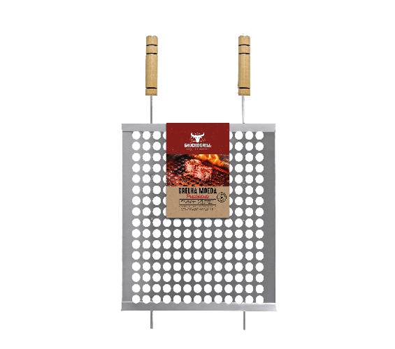 GRELHA GAUCHO SIMPLES/MOEDA GA142 40X50