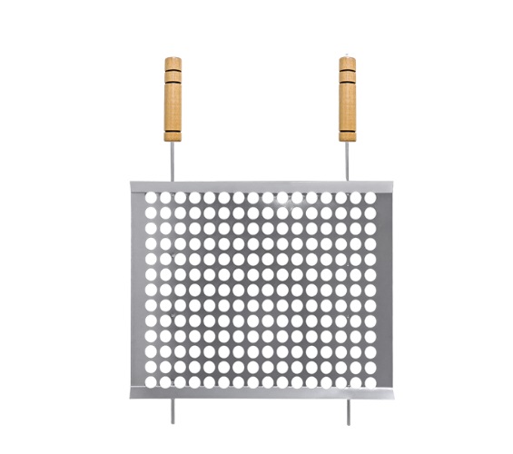 GRELHA GAUCHO TELA MOEDA GA140 50X49CM