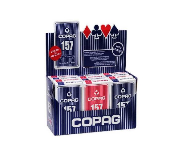 BARALHO COPAG 157 54 CAR 