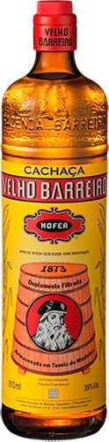 Cachaça Adoçada Velho Barreiro Garrafa 910ml