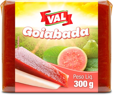Goiabada VAL Pacote 300g