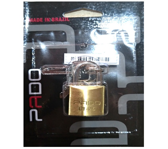 CADEADO PADO SM E 25 CARTELA