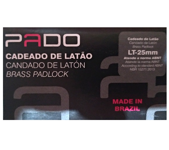 CADEADO PADO 25MM