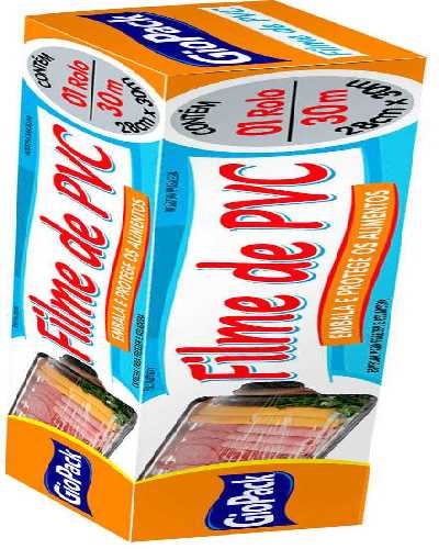 FILME PVC GIO PACK 28CMX30M