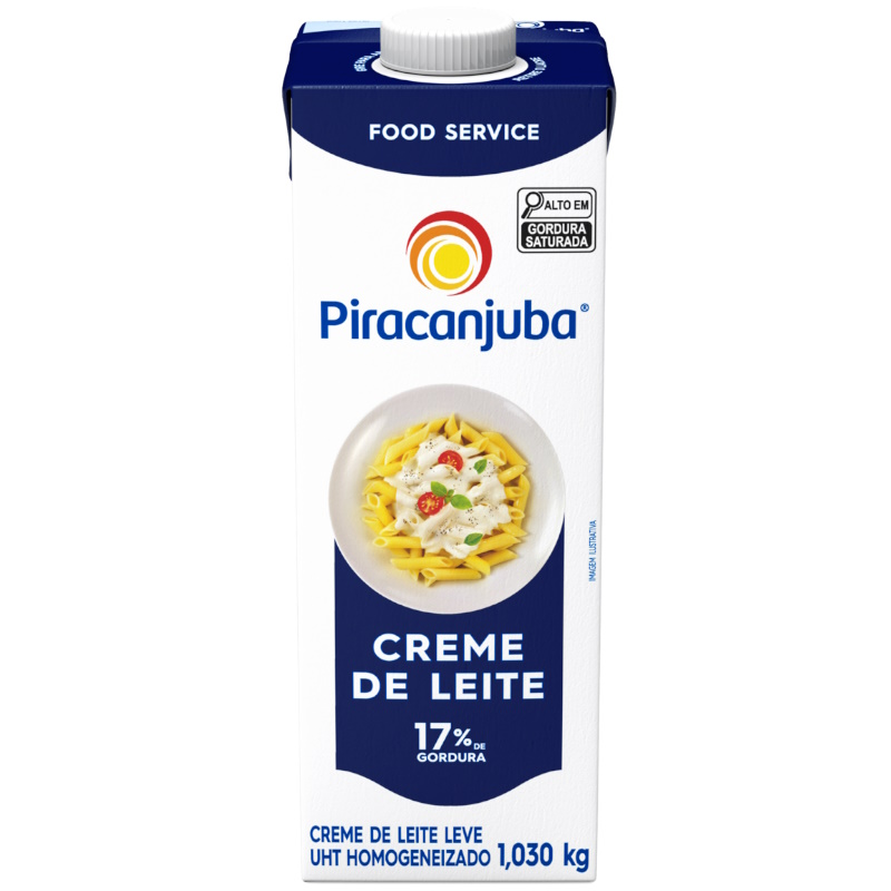 Creme de Leite Piracanjuba TBR 1,030KG