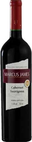 Vinho Brasileiro Tinto Meio Seco Marcus James Cabernet Sauvignon Serra Gaúcha Garrafa 750ml