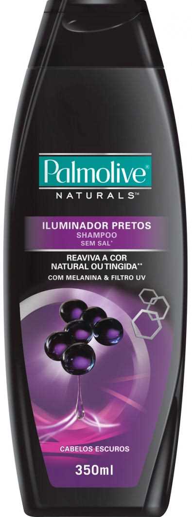 Shampoo Palmolive Naturals Iluminador Pretos Frasco 350ml