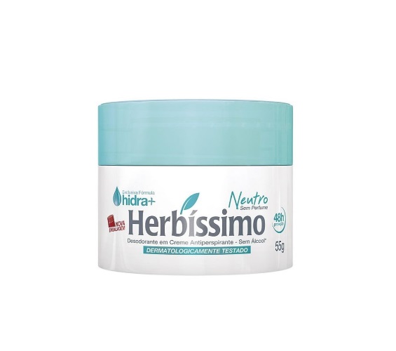 Desodorante Creme Neutro Herbíssimo 55g