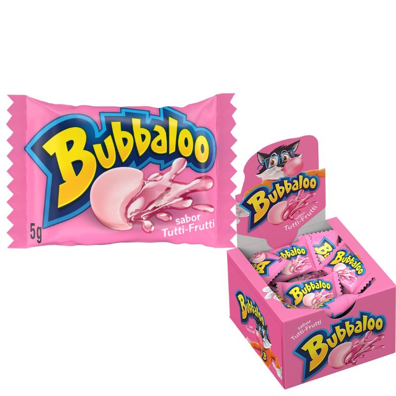 CHICLE BUBBALOO T FRUTTI - 1X60 UN