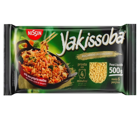 Macarrão Instantâneo Nissin Yakissoba Tradicional 500g