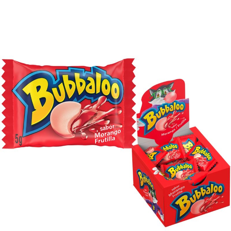 CHICLE BUBBALOO RIO REH LIQ MRG - 1X60 UN