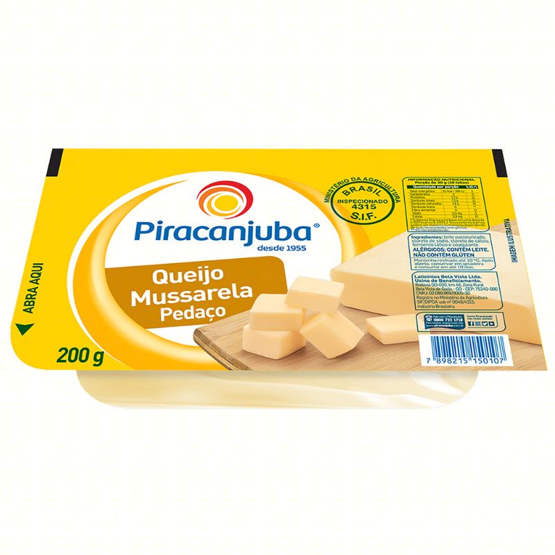 QUEIJO MUS PIRACANJUBA PEDACO