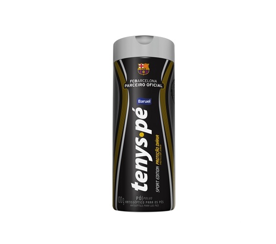 Desodorante para os Pés em Pó Baruel Tenys Pé Sport Edition Frasco 100g