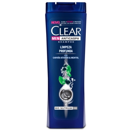 Shampoo Anticaspa Clear Men Sports Frasco 400ml