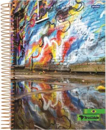 CADERNO JANDAIA ESR CD UNIV BRASILID 15M -1X1 300FLS