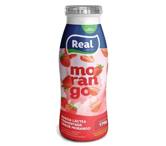 Bebida Láctea Real sabor Morango 150g