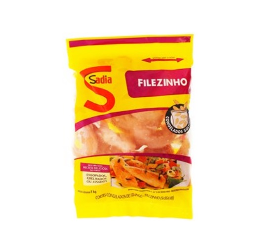 Filezinho de Peito de Frango Sadia Pacote 1KG