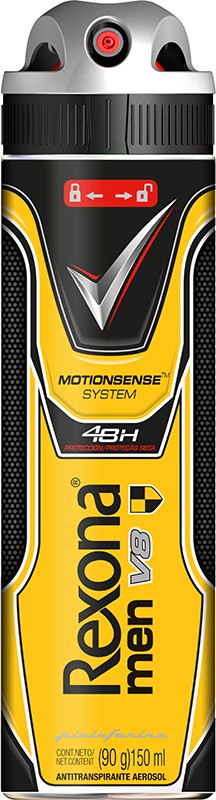 Antitranspirante Aerossol V8 Rexona Men Motionsense 150ml