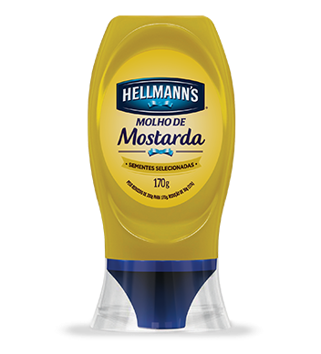 Mostarda Amarela Tradicional Hellmann's Squeeze 170g